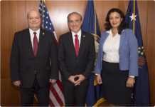 Зустріч Українських очільників з Міністром у справах ветеранів США Девідом Шулькіним