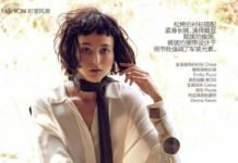 Українська модель на обкладинці китайського Vogue