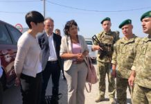 Міністр закордонних справ Іне Еріксен Сорейде відвідала контрольний пункт Піщевик