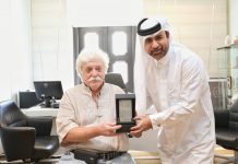 Микола Подрезан завітав до Посольства України в Катарі