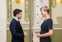 Volodymyr Zelenskyy accepted credentials from ambassadors of a number of foreign states