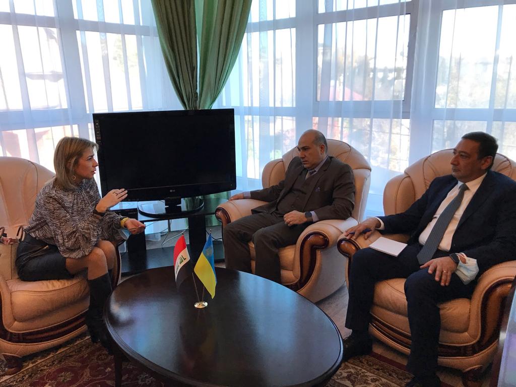 ЗУСТРІЧ ТИМЧАСОВОГО ПОВІРЕНОГО У СПРАВАХ РЕСПУБЛІКИ ІРАК З ГОЛОВНИМ РЕДАКТОРОМ УКРАЇНСЬКОГО МІЖНАРОДНОГО ДИПЛОМАТИЧНОГО ЖУРНАЛУ “FASHION OF DIPLOMACY”.