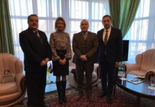 ЗУСТРІЧ ТИМЧАСОВОГО ПОВІРЕНОГО У СПРАВАХ РЕСПУБЛІКИ ІРАК З ГОЛОВНИМ РЕДАКТОРОМ УКРАЇНСЬКОГО МІЖНАРОДНОГО ДИПЛОМАТИЧНОГО ЖУРНАЛУ “FASHION OF DIPLOMACY”.