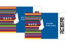 Finland Post issues a postage stamp in honor of the accession